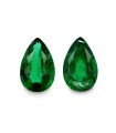 1.35 cts Natural Emerald (Panna) - Earring Pair