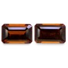 12.34 cts Natural Hessonite Garnet (Gomedh) - Earring Pair