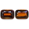 13.98 cts Natural Hessonite Garnet (Gomedh) - Earring Pair