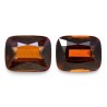 18.13 cts Natural Hessonite Garnet (Gomedh) - Earring Pair