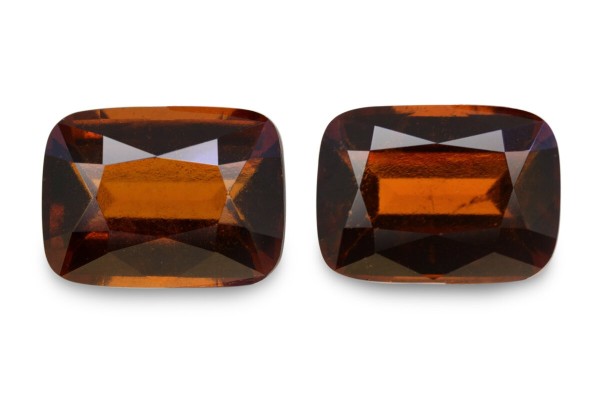 15.19 cts Natural Hessonite Garnet (Gomedh) - Earring Pair
