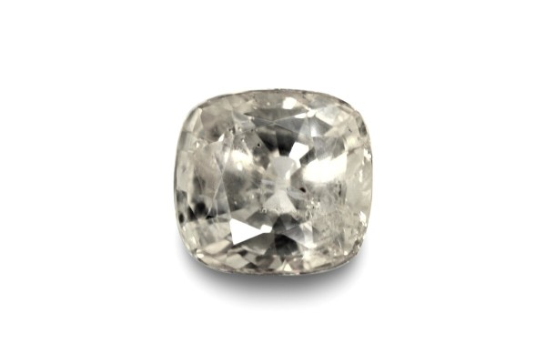 2.57 cts Unheated Natural White Sapphire (White Pukhraj)
