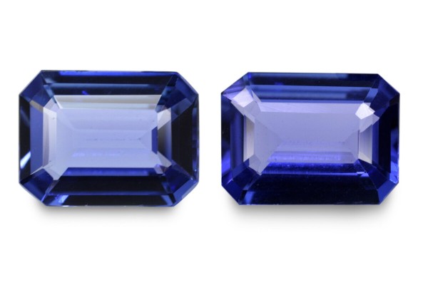 2.4 cts Natural Tanzanite - Earring Pair