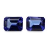 3.08 cts Natural Tanzanite - Earring Pair