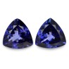 3.56 cts Natural Tanzanite - Earring Pair