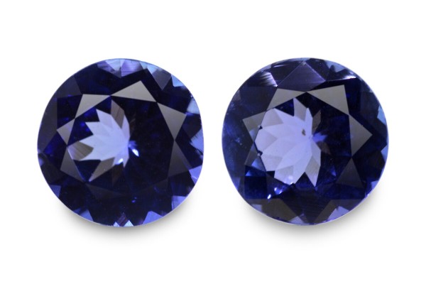 2.68 cts Natural Tanzanite - Earring Pair