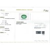 IIGJ Research & Laboratories | GJEPC Report for 8.33 cts Natural Emerald (Panna)