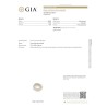 Gemological Institute of America Report for 4.56 cts Natural Pearl (Moti)