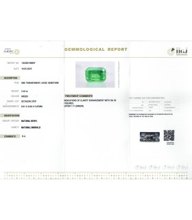 2.53 cts Natural Emerald - Panna (SKU:90153358)