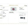 IIGJ Research & Laboratories | GJEPC Report for 4.10 cts Unheated Natural Ruby - Mozambique (Manikya)