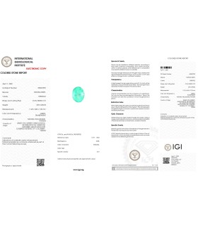 3.90 cts Natural Emerald - Columbia - Panna (SKU:90154232)