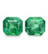 6.7 cts Natural Emerald - Columbia (Panna) - Earring Pair
