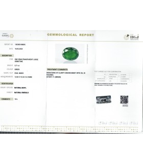 5.71 cts Natural Emerald - Panna (SKU:90154522)