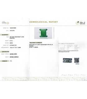 6.23 cts Natural Emerald - Panna (SKU:90154577)