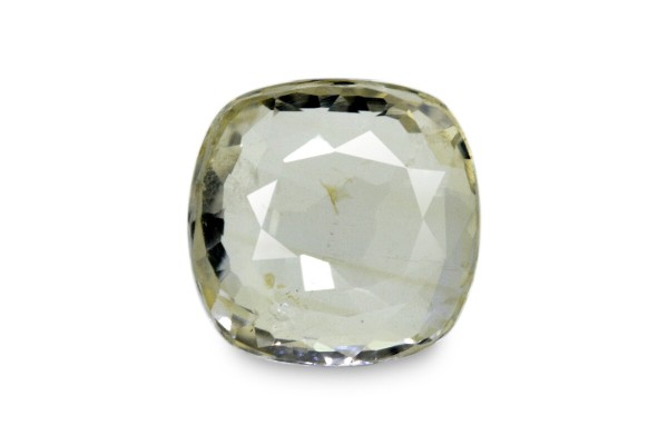4.02 cts Unheated Natural White Sapphire (White Pukhraj)