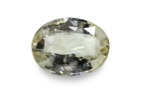 2.58 cts Unheated Natural White Sapphire (White Pukhraj)