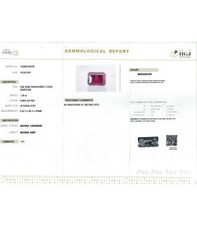 1.38 cts Unheated Natural Ruby - Madgascar - Manak (SKU:90155673)