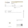 Gemological Institute of America Report for 2.46 cts Natural Pearl (Moti)