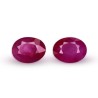 7.11 cts Natural Ruby (Manikya) - Earring Pair