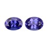 3.9 cts Natural Tanzanite - Earring Pair