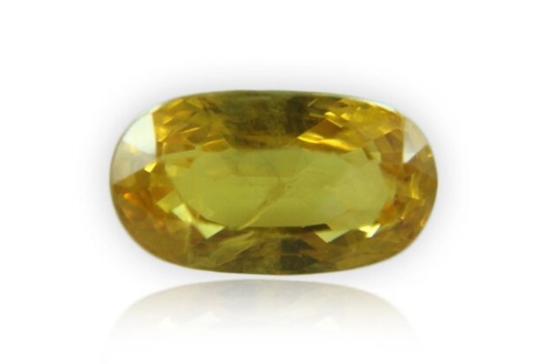 3.05 cts Natural Yellow Sapphire (Pukhraj)