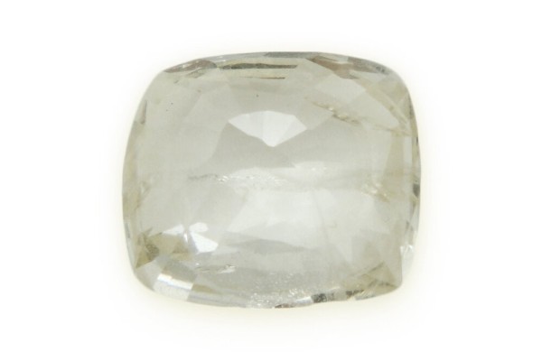 3.26 cts Unheated Natural White Sapphire (White Pukhraj)