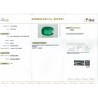 IIGJ Research & Laboratories | GJEPC Report for 3.65 cts Natural Emerald - Zambia (Panna)