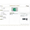 IIGJ Research & Laboratories | GJEPC Report for 4.14 cts Natural Emerald (Panna)