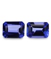 3.05 cts Natural Tanzanite - Earring Pair