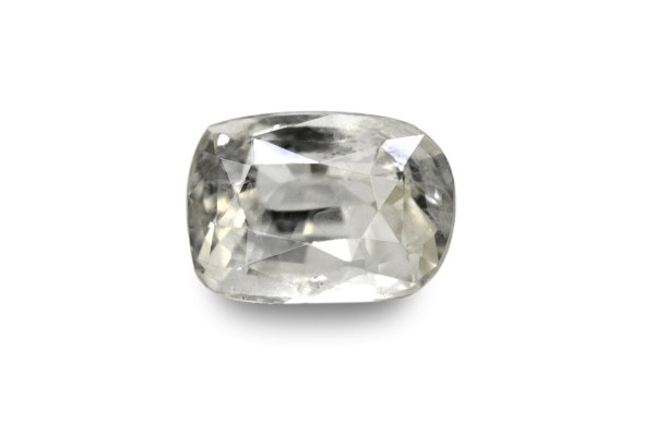 2.62 cts Unheated Natural White Sapphire (White Pukhraj)