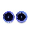 3.95 cts Natural Tanzanite - Earring Pair