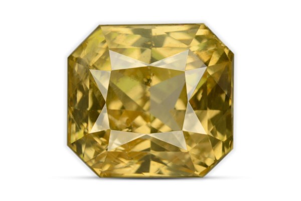 9.39 cts Unheated Natural Yellow Sapphire (Pukhraj)
