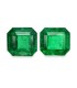 2.91 cts Natural Emerald (Panna) - Earring Pair