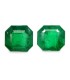 4.1 cts Natural Emerald (Panna) - Earring Pair