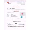Gem Testing Laboratory | GJEPC Report for 2.17 cts Unheated Natural Ruby (Manikya)