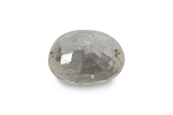 2.7 cts Unheated Natural White Sapphire (White Pukhraj)