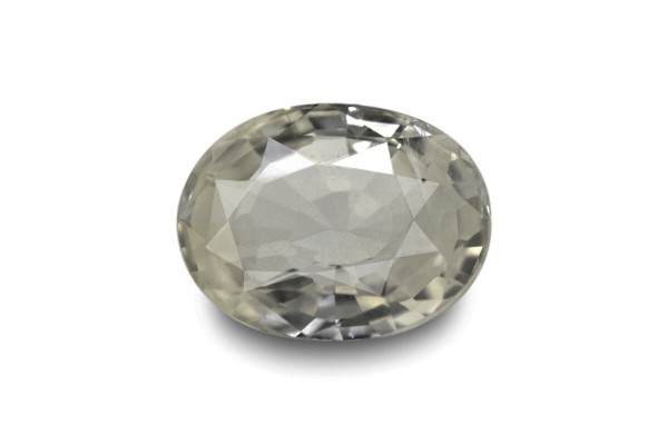 2.54 cts Unheated Natural White Sapphire (White Pukhraj)