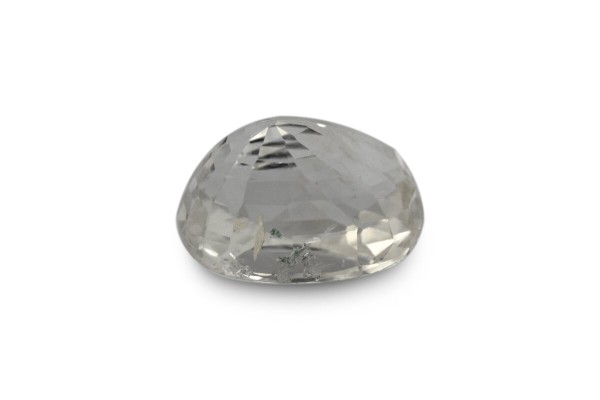 4.44 cts Unheated Natural White Sapphire (White Pukhraj)