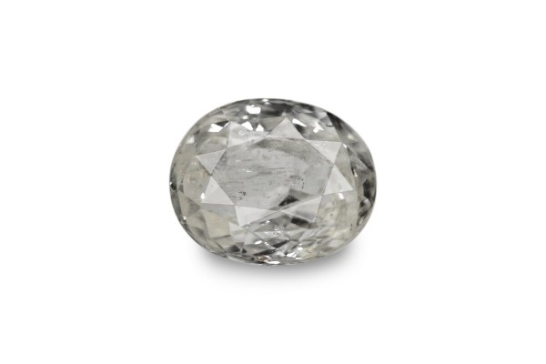 3.19 cts Unheated Natural White Sapphire (White Pukhraj)
