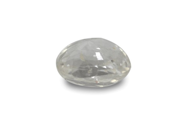 3.19 cts Unheated Natural White Sapphire (White Pukhraj)