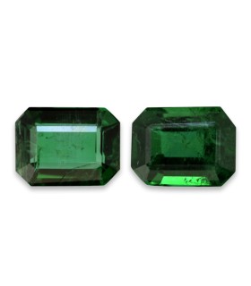 2.78 cts Natural Emerald (Panna) - Earring Pair