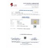 Gem Testing Laboratory | GJEPC Report for 2.06 cts Unheated Natural Yellow Sapphire (Pukhraj)