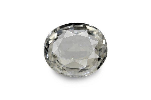 3.54 cts Unheated Natural White Sapphire (White Pukhraj)