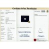 Gemmological Institute of Colombo Report for 5.12 cts Unheated Natural White Sapphire (White Pukhraj)