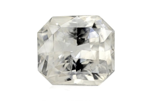 5.8 cts Unheated Natural White Sapphire (White Pukhraj)