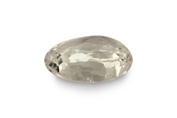 2.04 cts Unheated Natural White Sapphire (White Pukhraj)