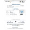 IIGJ Research & Laboratories | GJEPC Report for 2.99 cts Unheated Natural Blue Sapphire (Neelam)