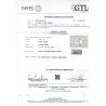 Gem Testing Laboratory | GJEPC Report for 4.03 cts Unheated Natural White Sapphire (White Pukhraj)
