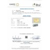 IIGJ Research & Laboratories | GJEPC Report for 6.06 cts Unheated Natural Yellow Sapphire (Pukhraj)
