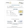 IIGJ Research & Laboratories | GJEPC Report for 6.03 cts Unheated Natural Yellow Sapphire (Pukhraj)